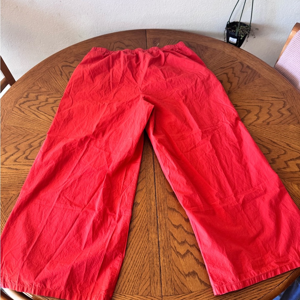 Eileen Fisher Bold Red Pants